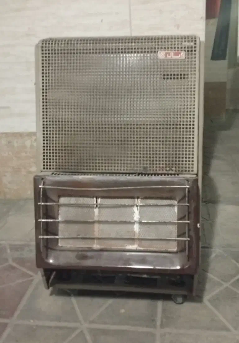 بخاری گاز سوز آبسال-کپسولی و گاز شهری|بخاری، هیتر، شومینه|فولادشهر, B7|دیوار