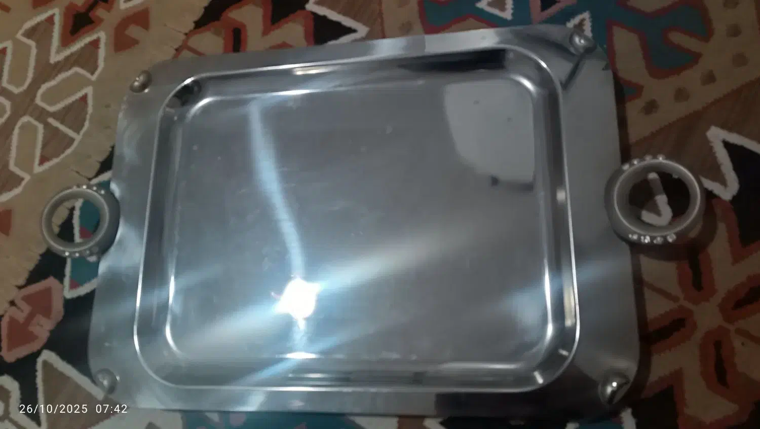 سینی چایی|ظروف سرو و پذیرایی|محمدیه-قزوین, |دیوار