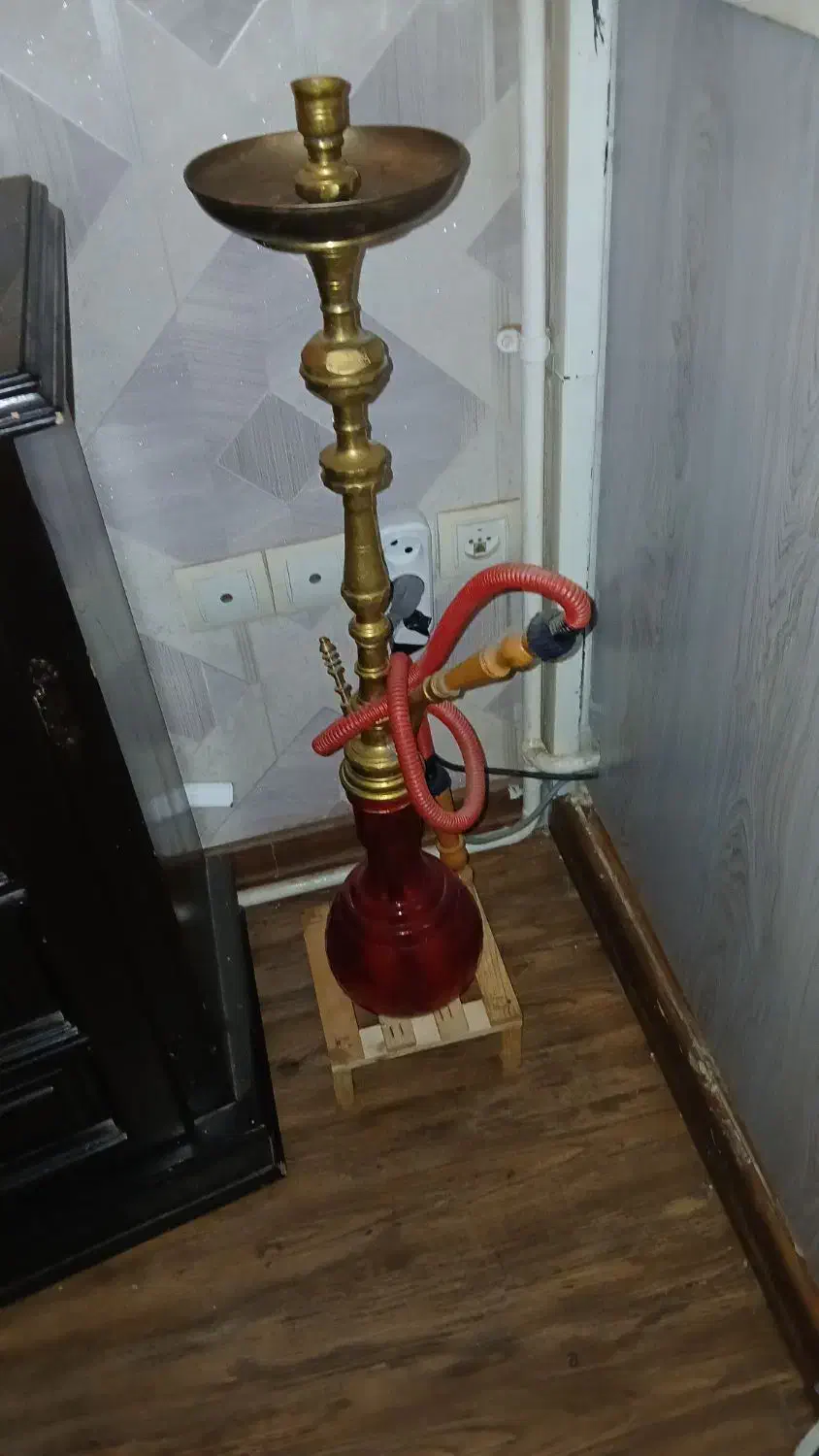 قلیان برنجی|کلکسیون اشیاء عتیقه|پردیس, فاز ۴|دیوار