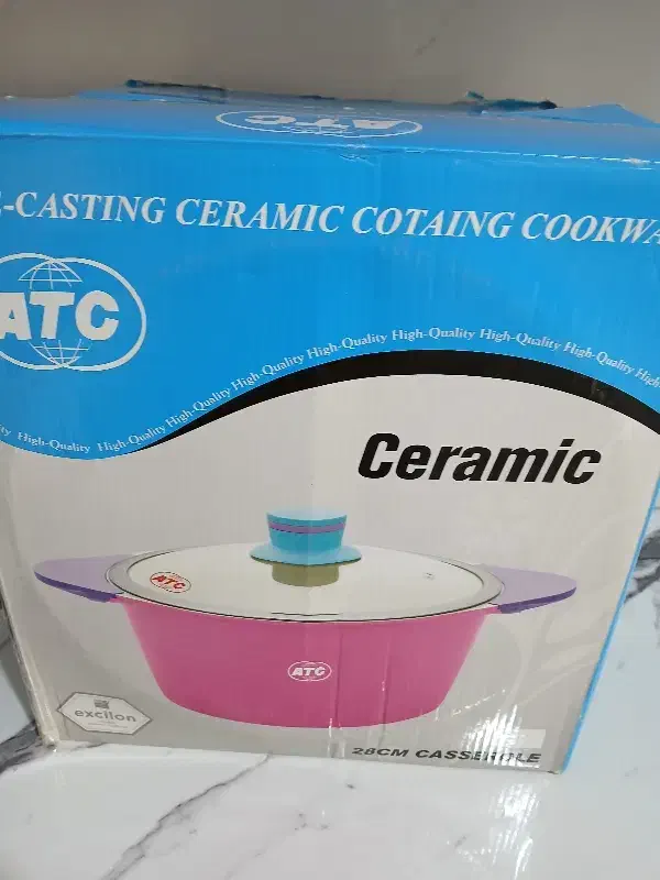 دو عددقابلمه سرامیکی ۵ نفره|ظروف پخت‌وپز|سیرجان, |دیوار