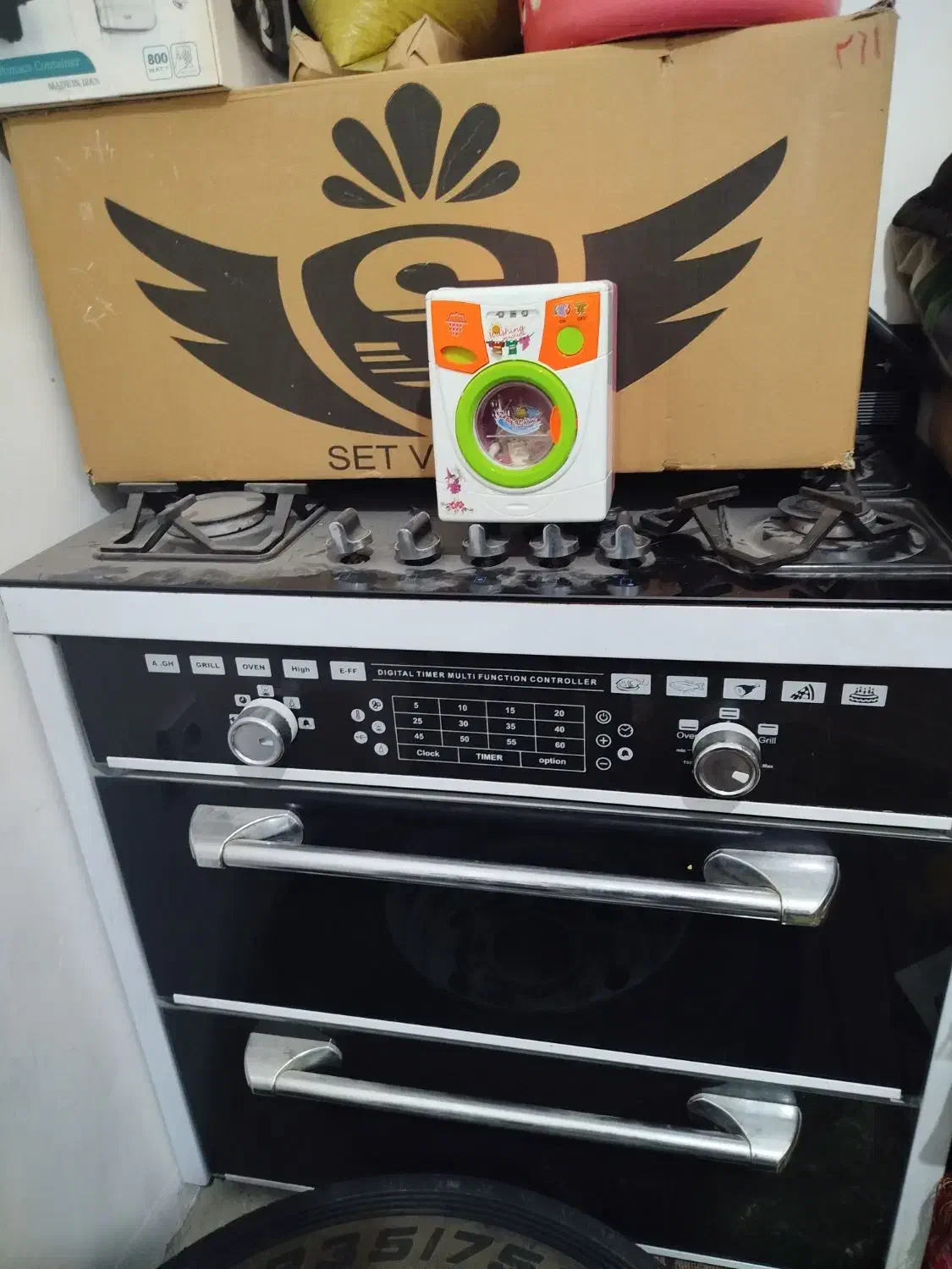 گاز طرح فر 5شعله|اجاق گاز و لوازم برقی پختوپز|رضویه, |دیوار