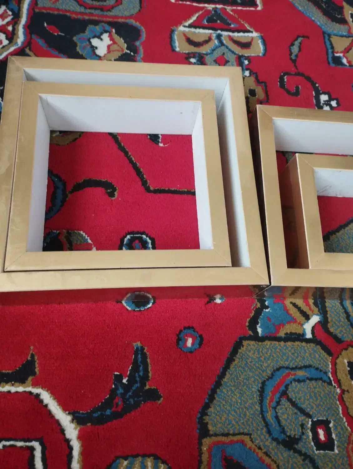 باکس ام دی اف طلایی سفید|کتابخانه، شلف، قفسههای دیواری|زاهدان, |دیوار