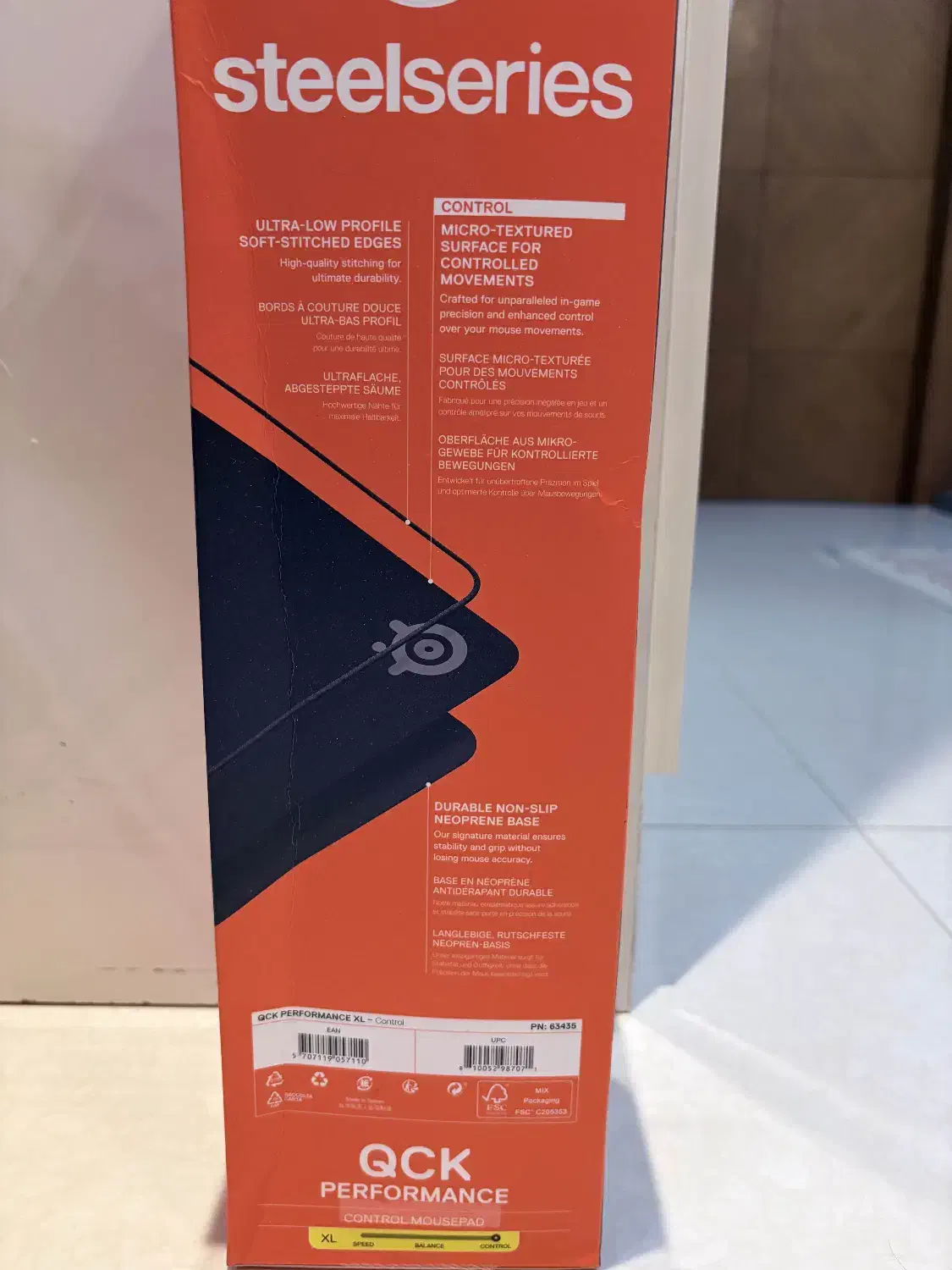 mousepad steelseries مدل performance control|قطعات و لوازم جانبی رایانه|تهران, قلهک|دیوار