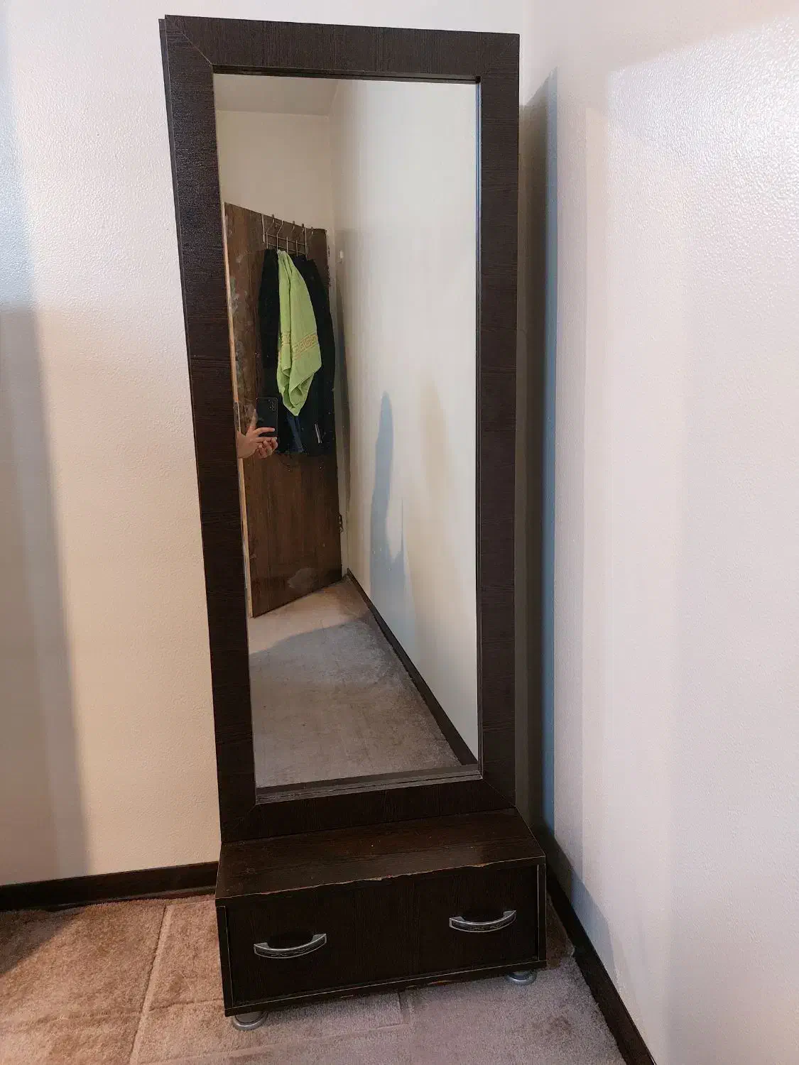 آینه قدی کشو دار ریلی|آینه|شاهینشهر, شهرک میلاد|دیوار