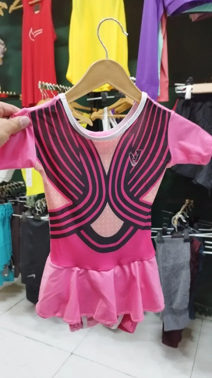 لباس ژیمناستیک دخترانه|کفش و لباس بچه|خرم‌آباد, |دیوار