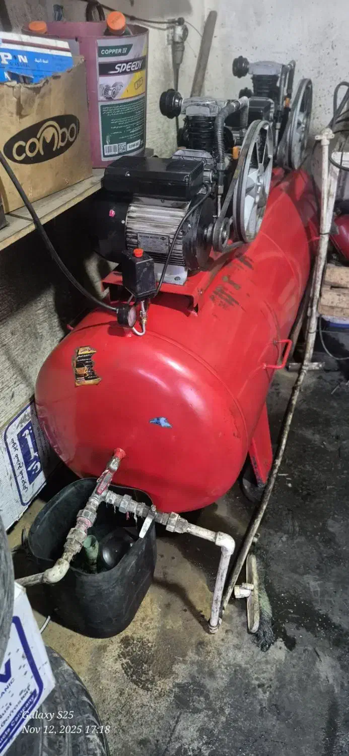 پمپ باد پنچرگیری بالن 750لیتری|ماشین‌آلات صنعتی|نقده, |دیوار