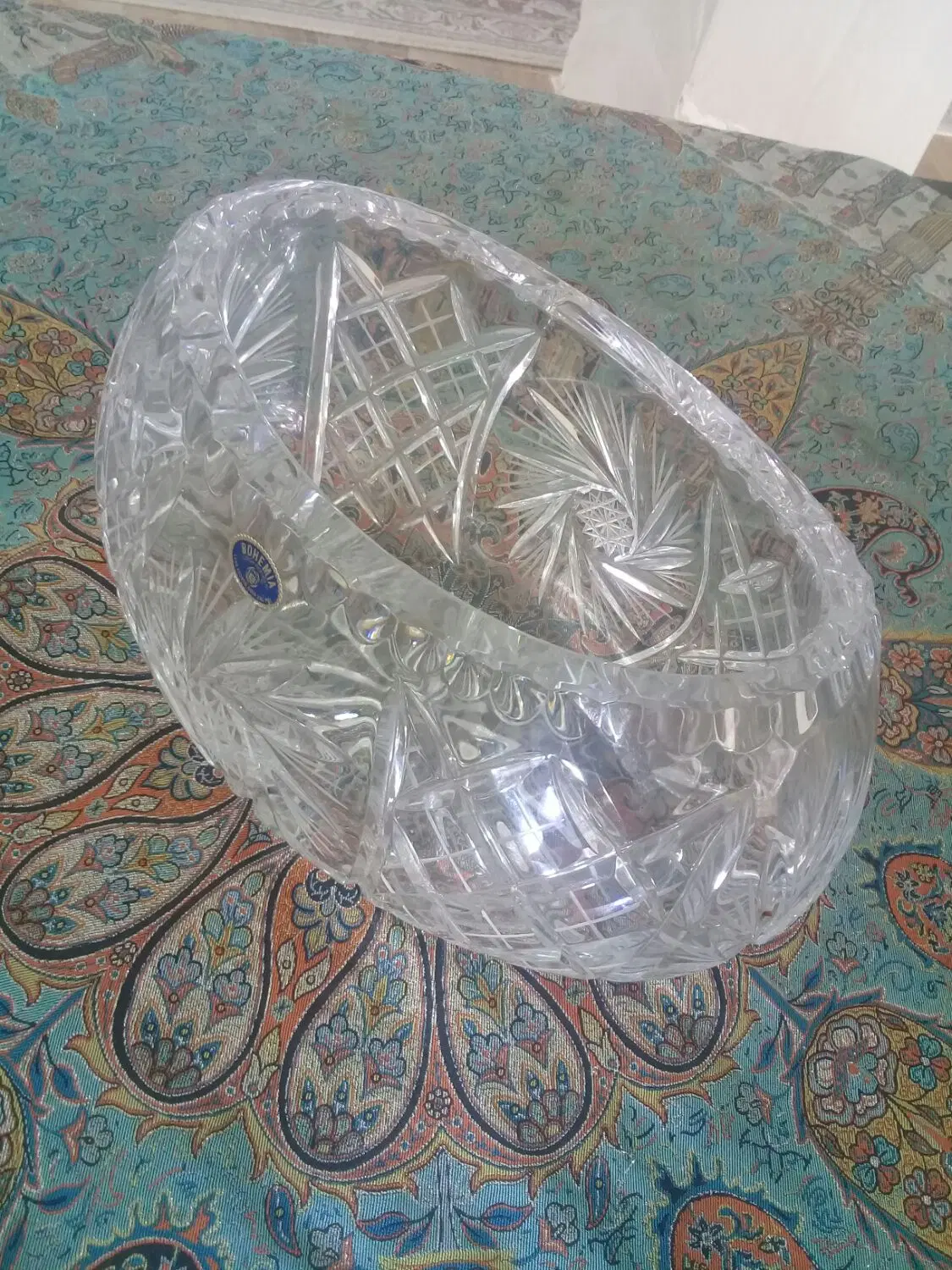 اجیلخوری کریستال چک و۱۲ کاسه|ظروف سرو و پذیرایی|تهران, فلسطین (میدان انقلاب)|دیوار