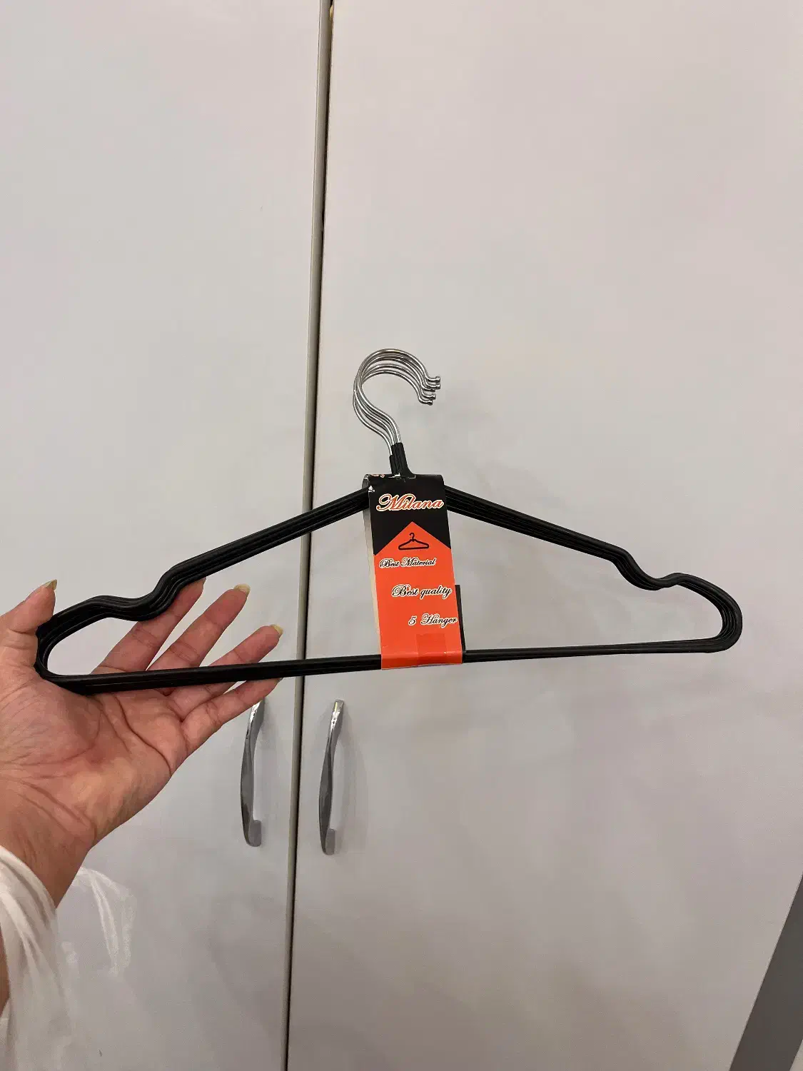 چوب لباسی بدنه مشکی|بندرخت و رخت‌آویز|مشهد, جاهد شهر|دیوار