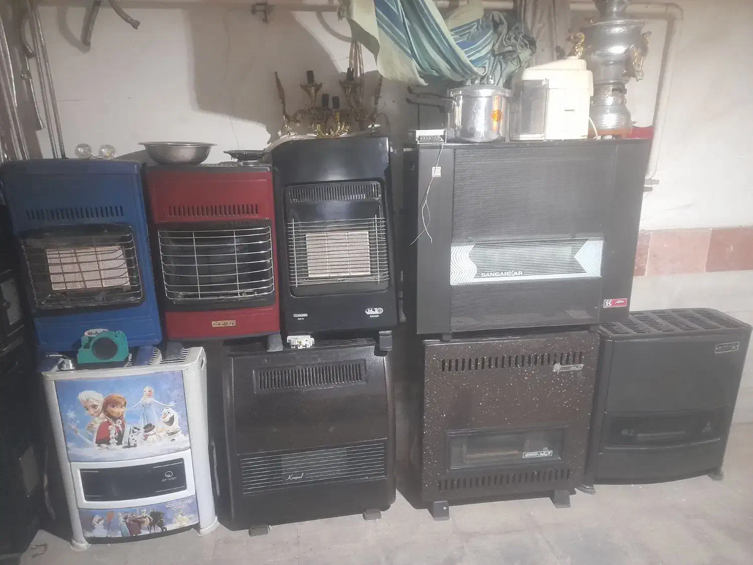 تعدادی بخاری گازی درهم فوری .فوری|بخاری، هیتر، شومینه|ری, جوانمرد قصاب|دیوار