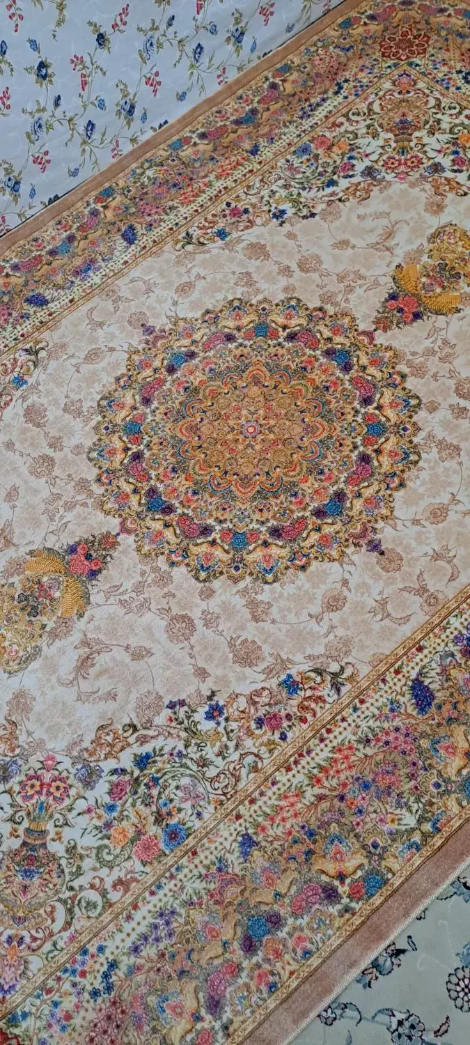 فرش ماشینی طرح ابریشم|فرش|تهران, فاطمی|دیوار