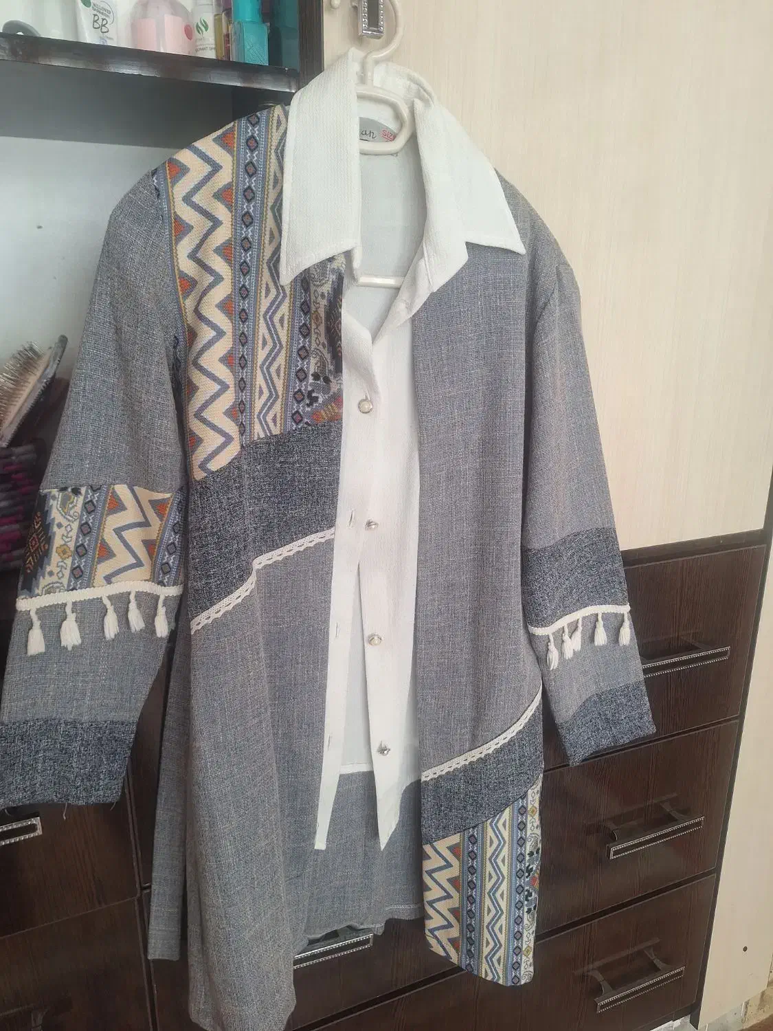 مانتو دو تیکه سایز 40|لباس|شهرکرد, |دیوار