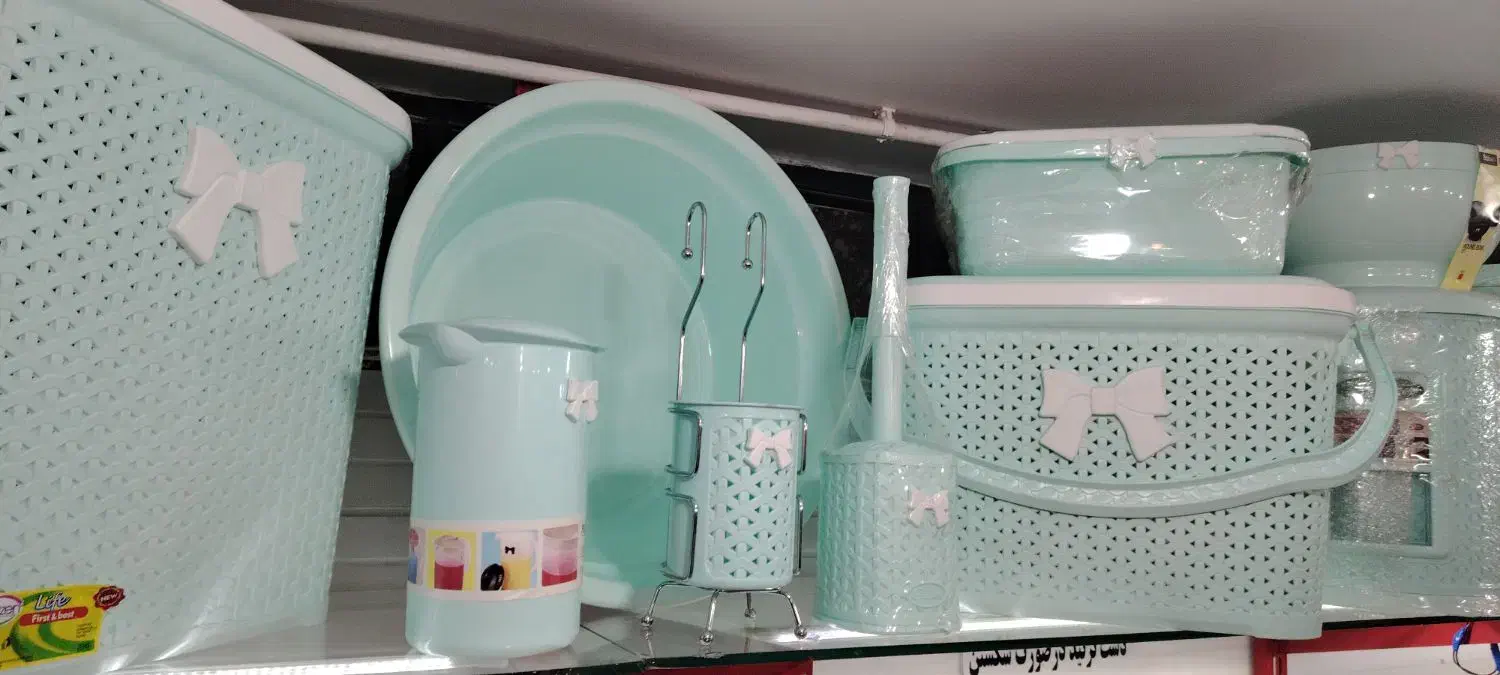 سرویس جهیزیه عروس|ظروف نگهدارنده، پلاستیکی، یکبارمصرف|نجفآباد, ریاضی|دیوار