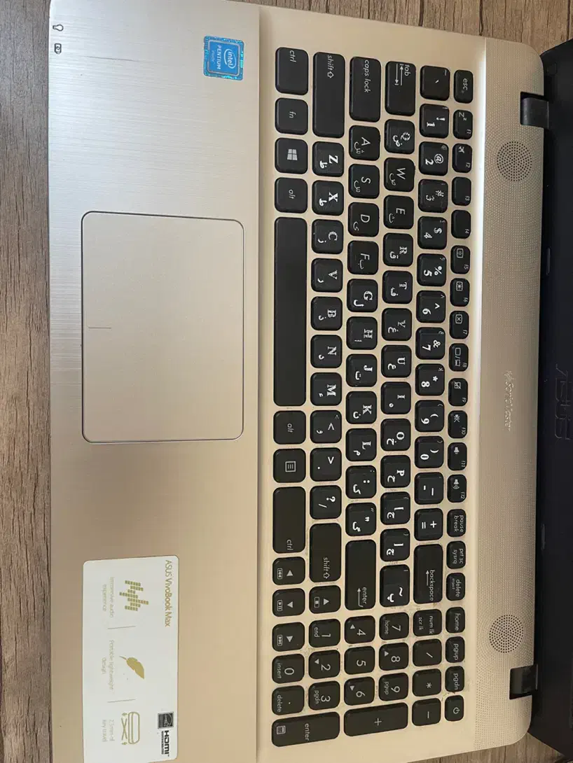 لپتاب asus x541na رم ۴ حافظه ۱ ترابایت|رایانه همراه|سمنان, |دیوار