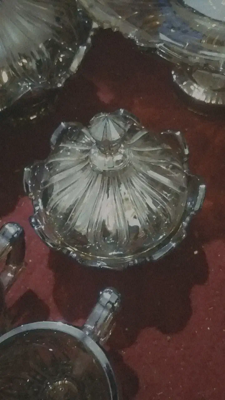 ظروف کرییستالی عید|ظروف سرو و پذیرایی|شیروان (خراسان), |دیوار