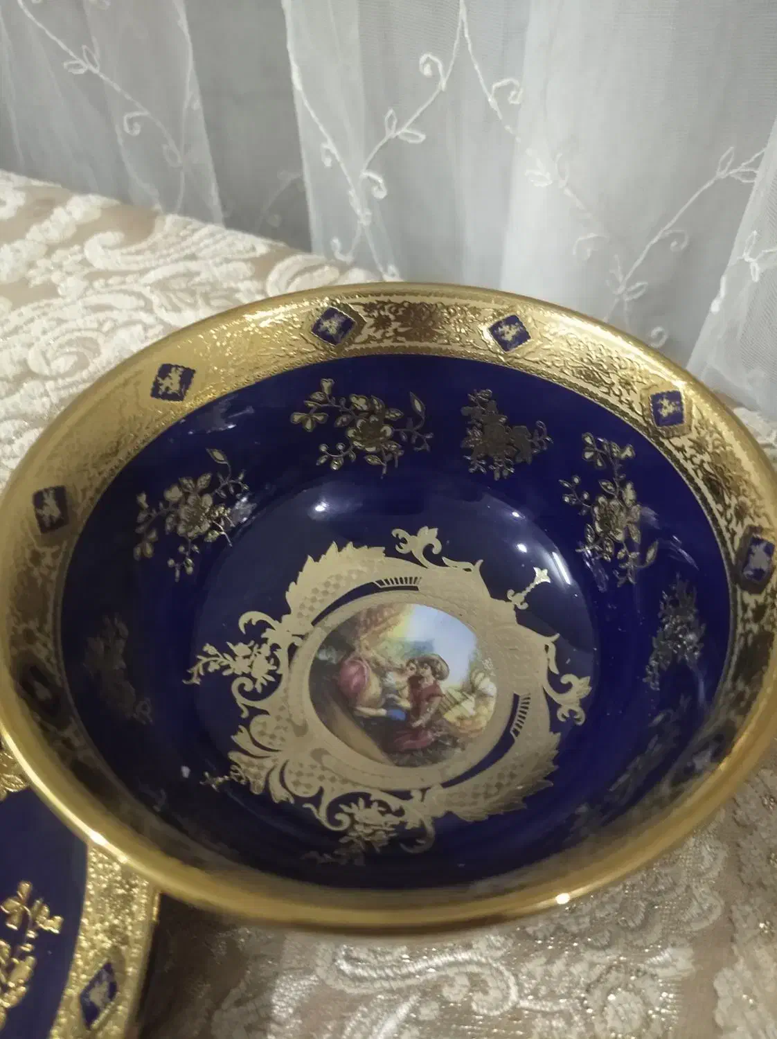 لاجوردی آنیل اصل|ظروف سرو و پذیرایی|زنجان, |دیوار