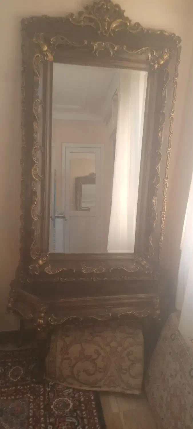 آیینه و کنسول|تابلو فرش|سنندج, |دیوار