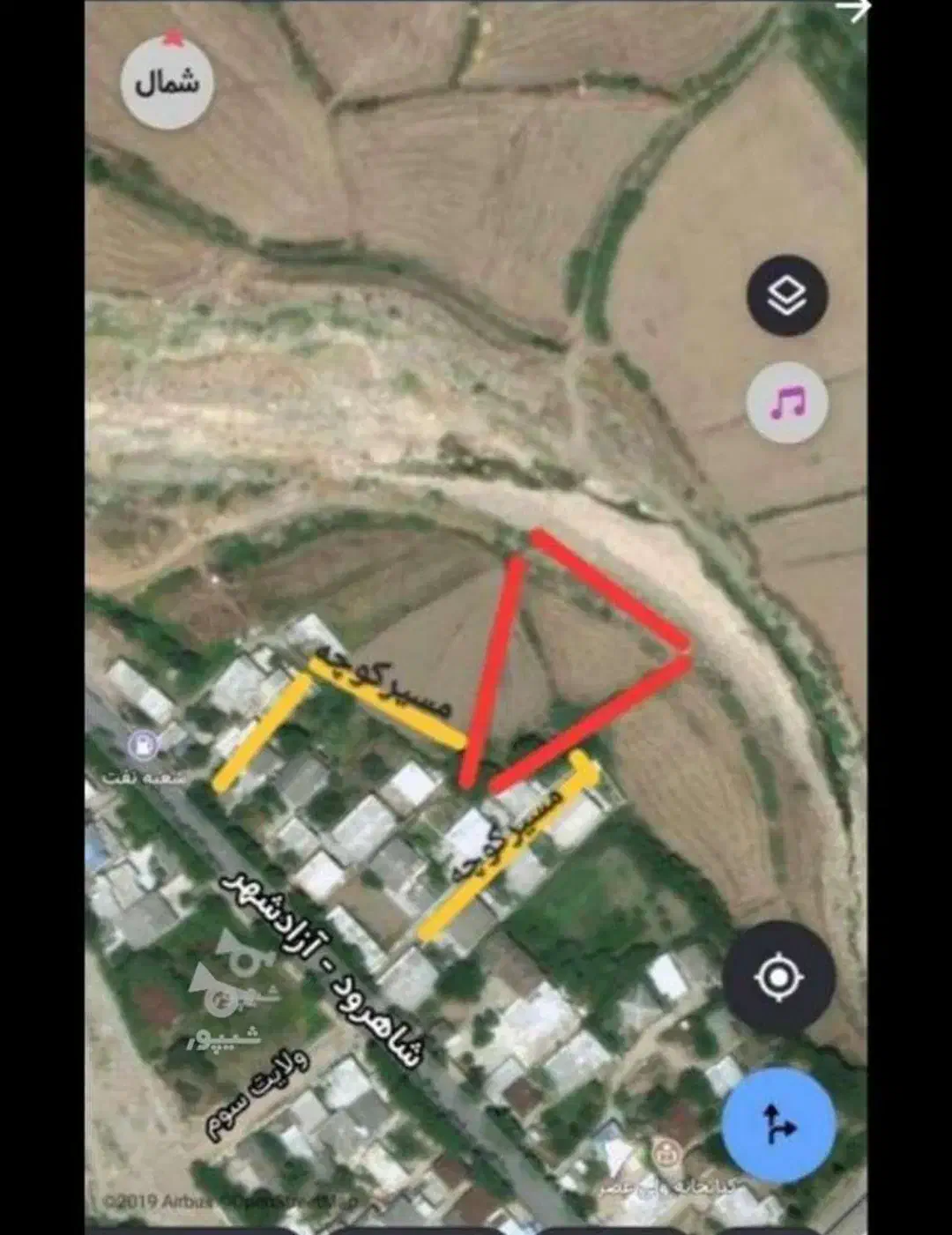 رایگان واگذاری زمین|فروش زمین و ملک کلنگی|نوده خاندوز, |دیوار