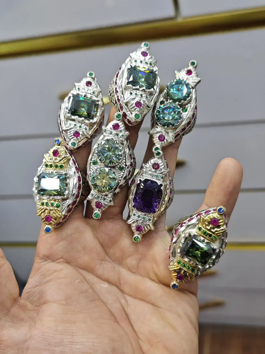 انگشتر کلکسیونی|جواهرات|قم, ارم|دیوار