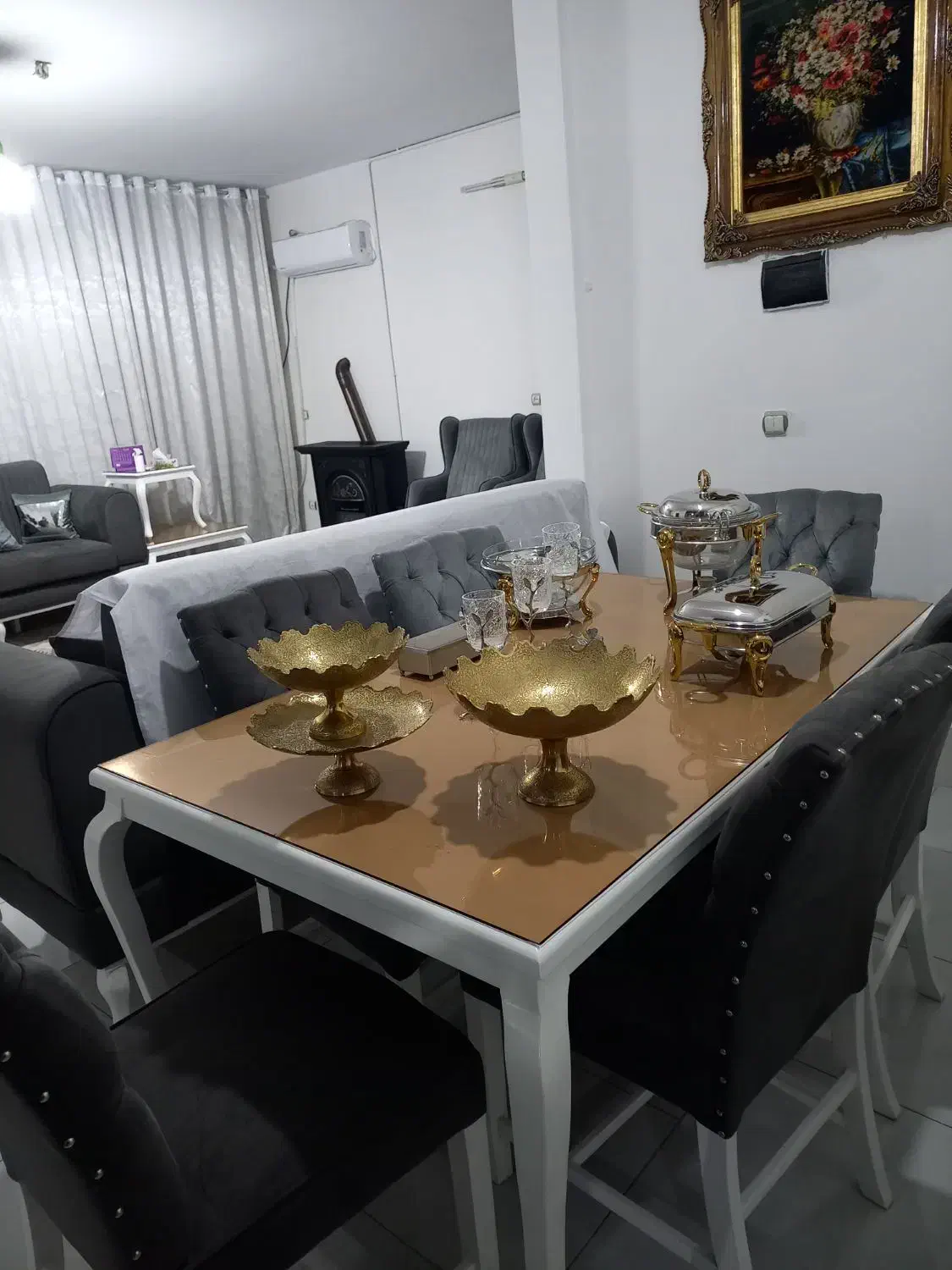 میزنهارخوری شش نفره|میز و صندلی غذاخوری|مشهد, نوید|دیوار