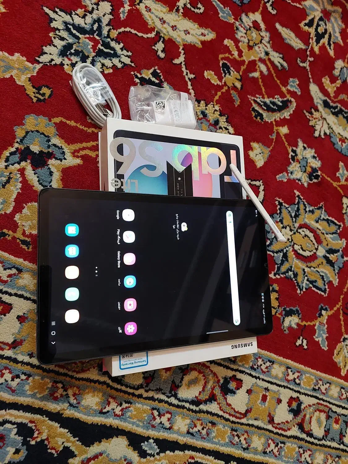 باقلم سامسونگ ۱۰.۴ اینچtab s6 رم4/64نت4Gمدلp615|تبلت|مشهد, هفده شهریور|دیوار