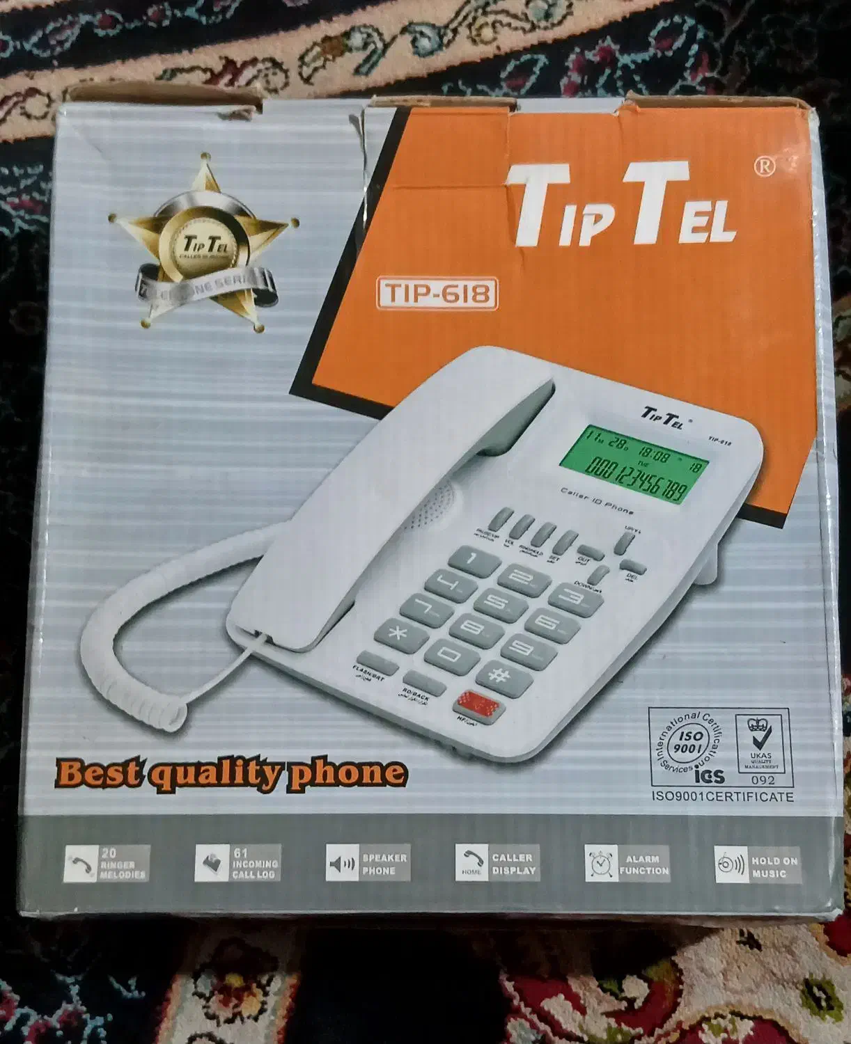 تلفن رومیزی تیپ تل TIP618|تلفن رومیزی|کرج, شهرک فهمیده|دیوار