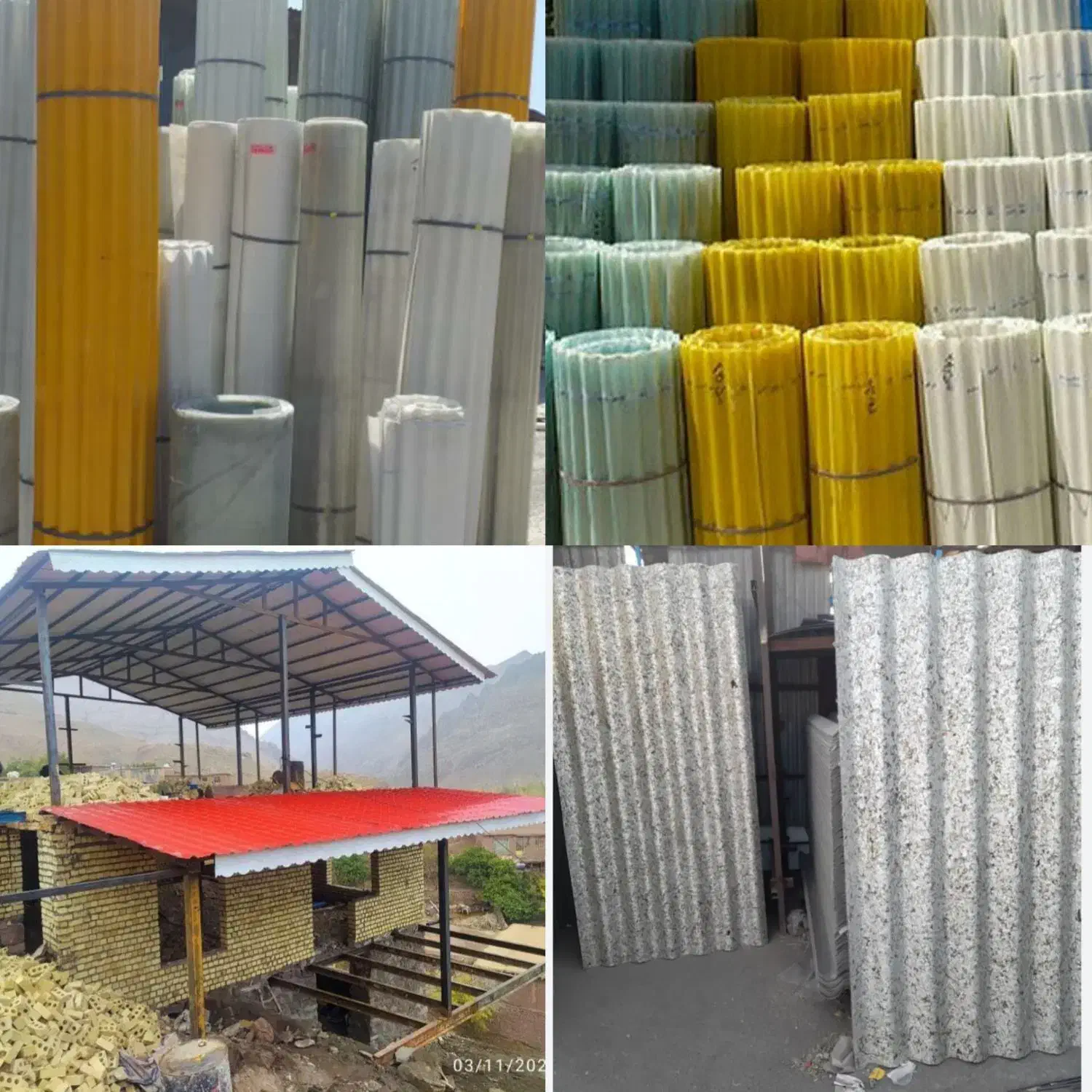 کرکره حلب فایبرگلاس ایرانیت پلی کربنات|مصالح و تجهیزات ساختمان|تهران, نازیآباد|دیوار