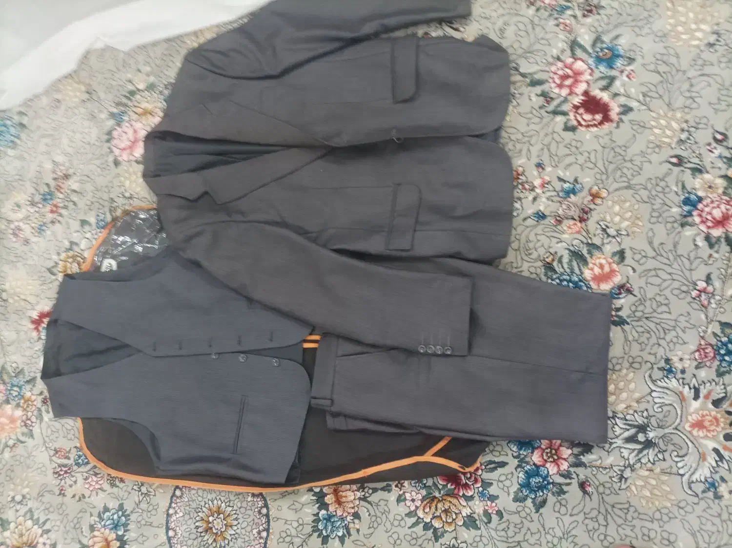 ست کت شلوار مردانه در حد نو سایز۴۶|لباس|بافق, |دیوار