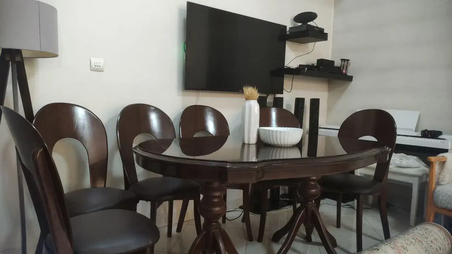 میز و صندلی شش نفره|میز و صندلی غذاخوری|تهران, منیریه|دیوار