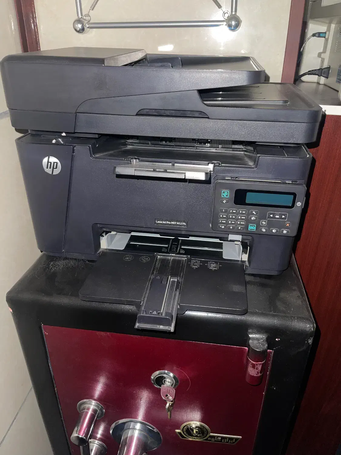 پرینتر hp ۴ کاره در حد نو|پرینتر، اسکنر، کپی، فکس|کرج, باغستان|دیوار