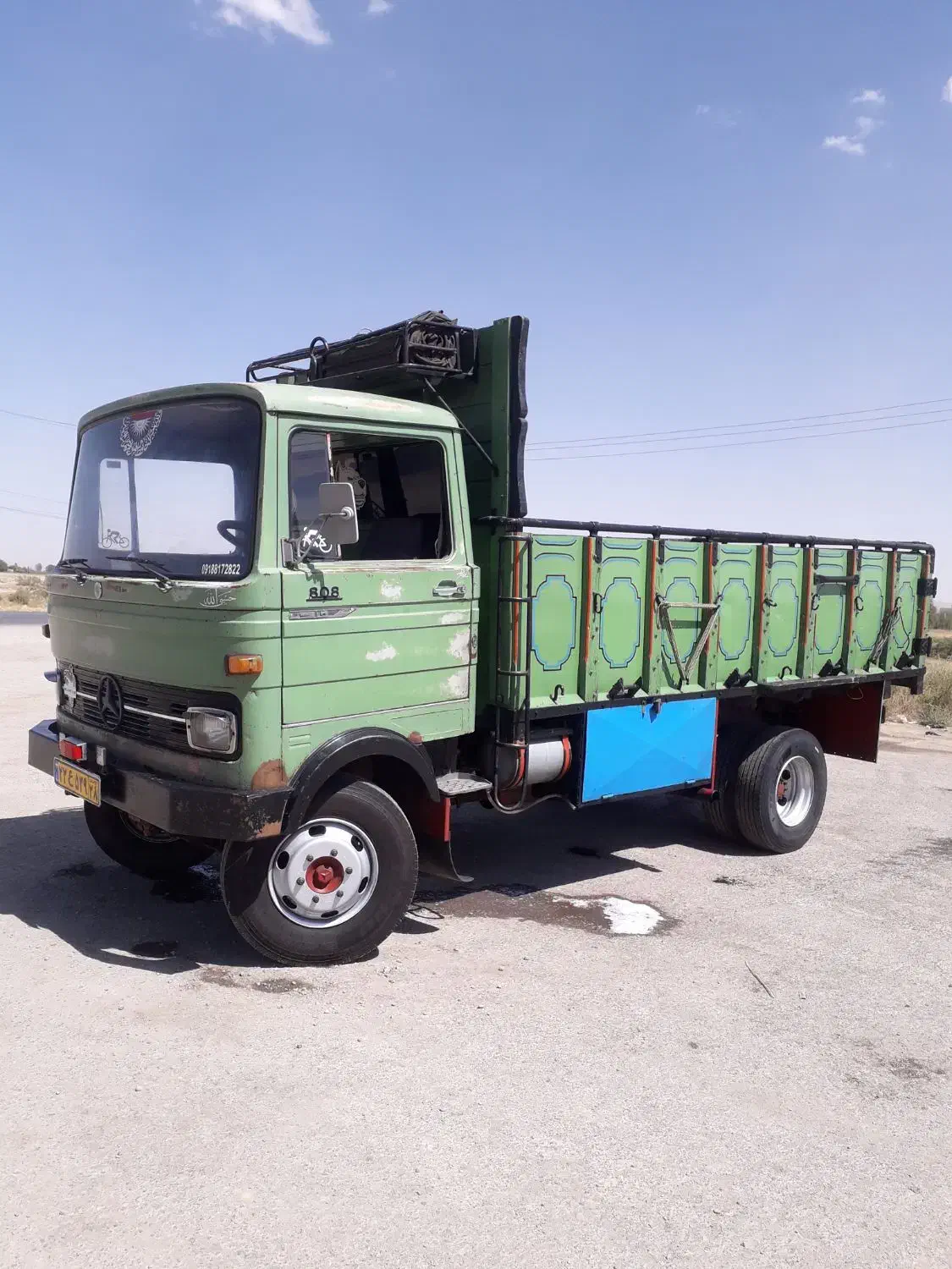 خاور ۸۰۸ مدل ۵۵|خودرو سنگین|لالجین, |دیوار