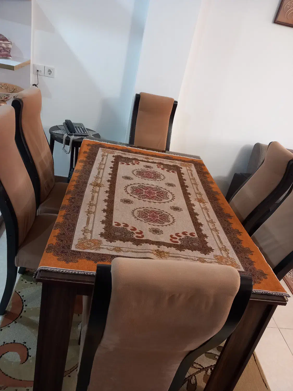 میزو صندلی نهار خوری ۶ نفره|میز و صندلی غذاخوری|ساری, |دیوار