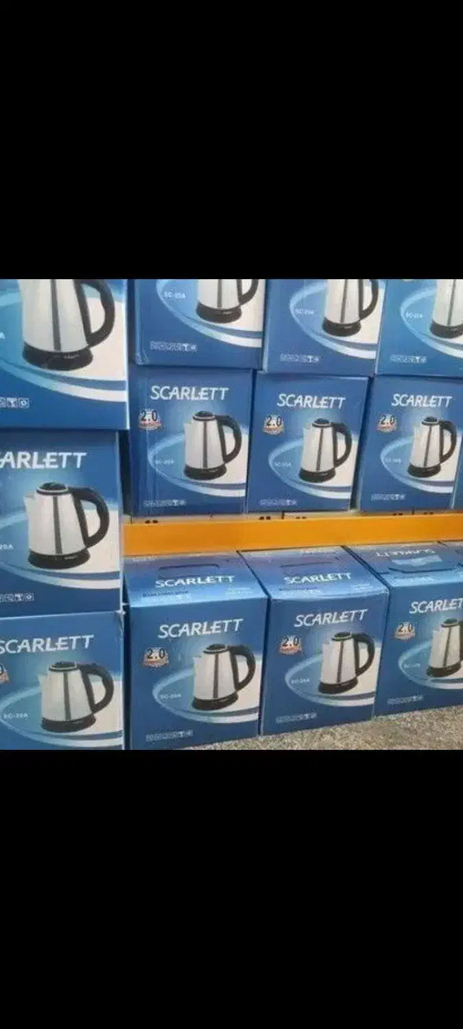 کتری برقی تاپ اسکارلت|قوری، کتری، قهوهساز دستی|چهاردانگه (تهران), |دیوار