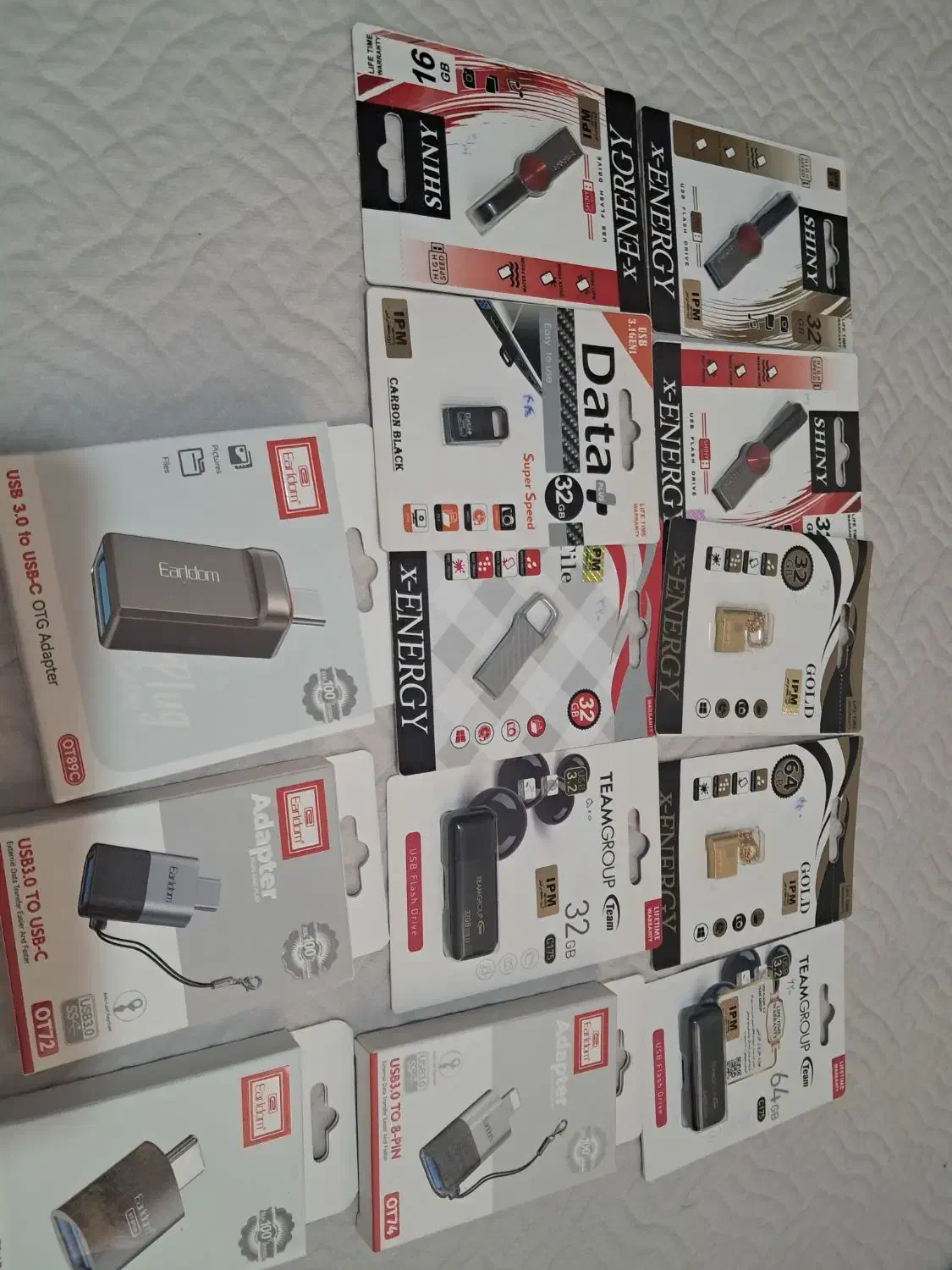 انواع فلش و او تی جی اصل و گارانتی دار|لوازم جانبی موبایل و تبلت|آبادان, |دیوار