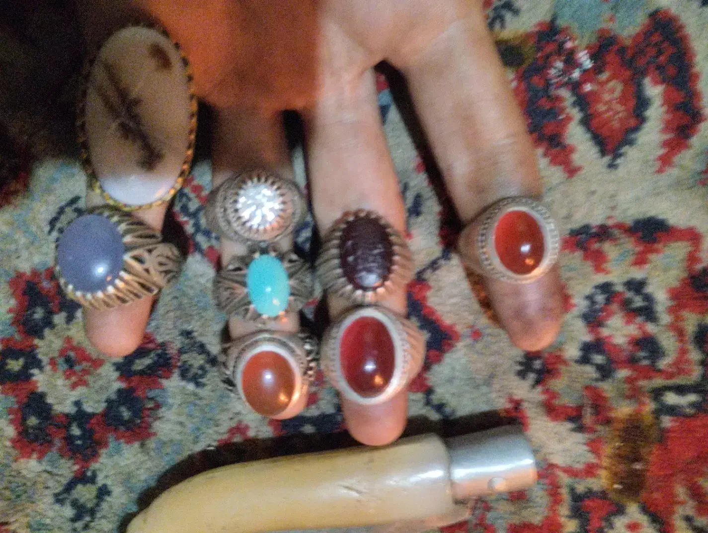 انگشتر نقره|کلکسیون اشیاء عتیقه|سبزوار, قصبه شرقی|دیوار