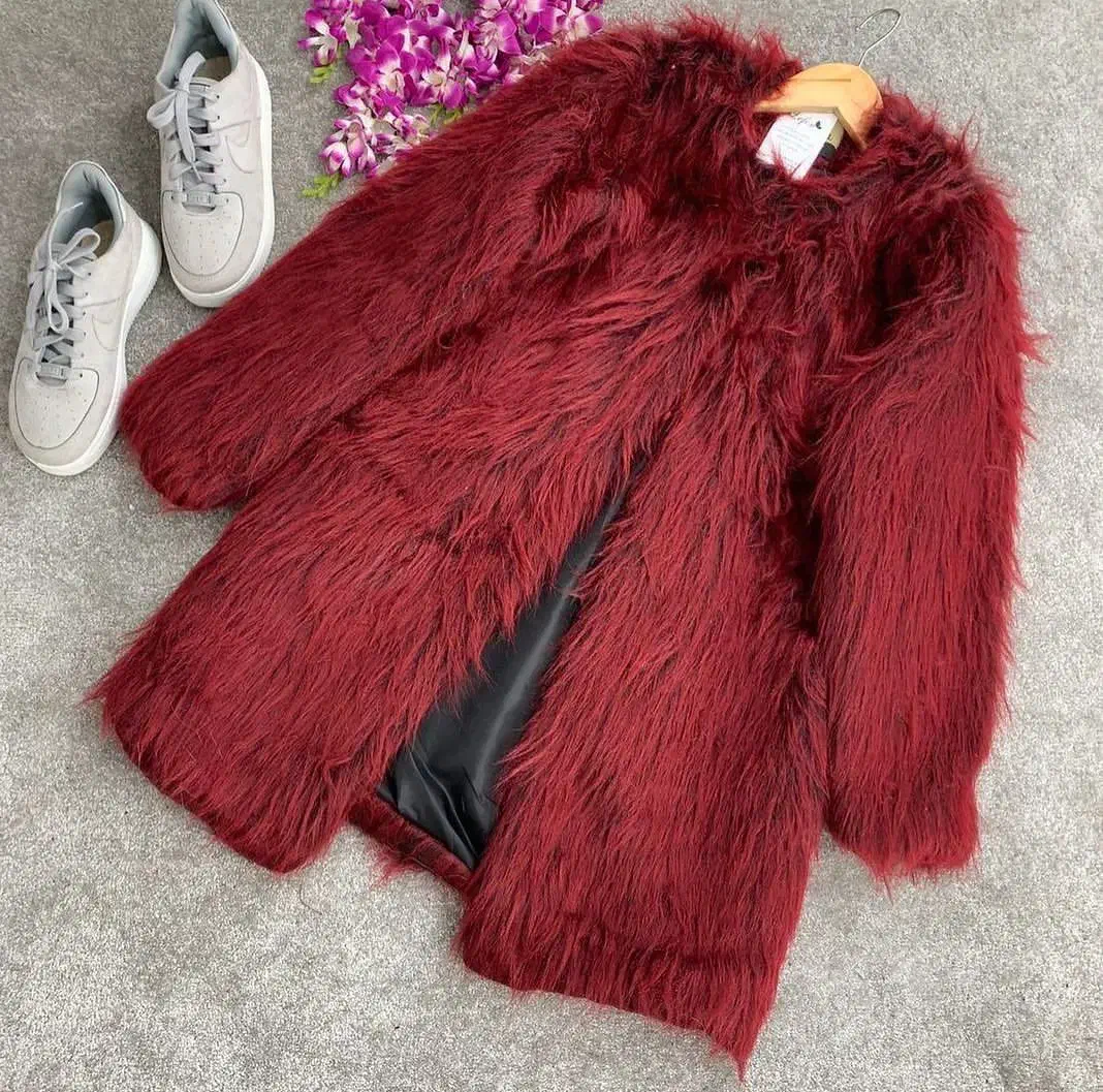 کت خز سایز 38|لباس|قروه, |دیوار