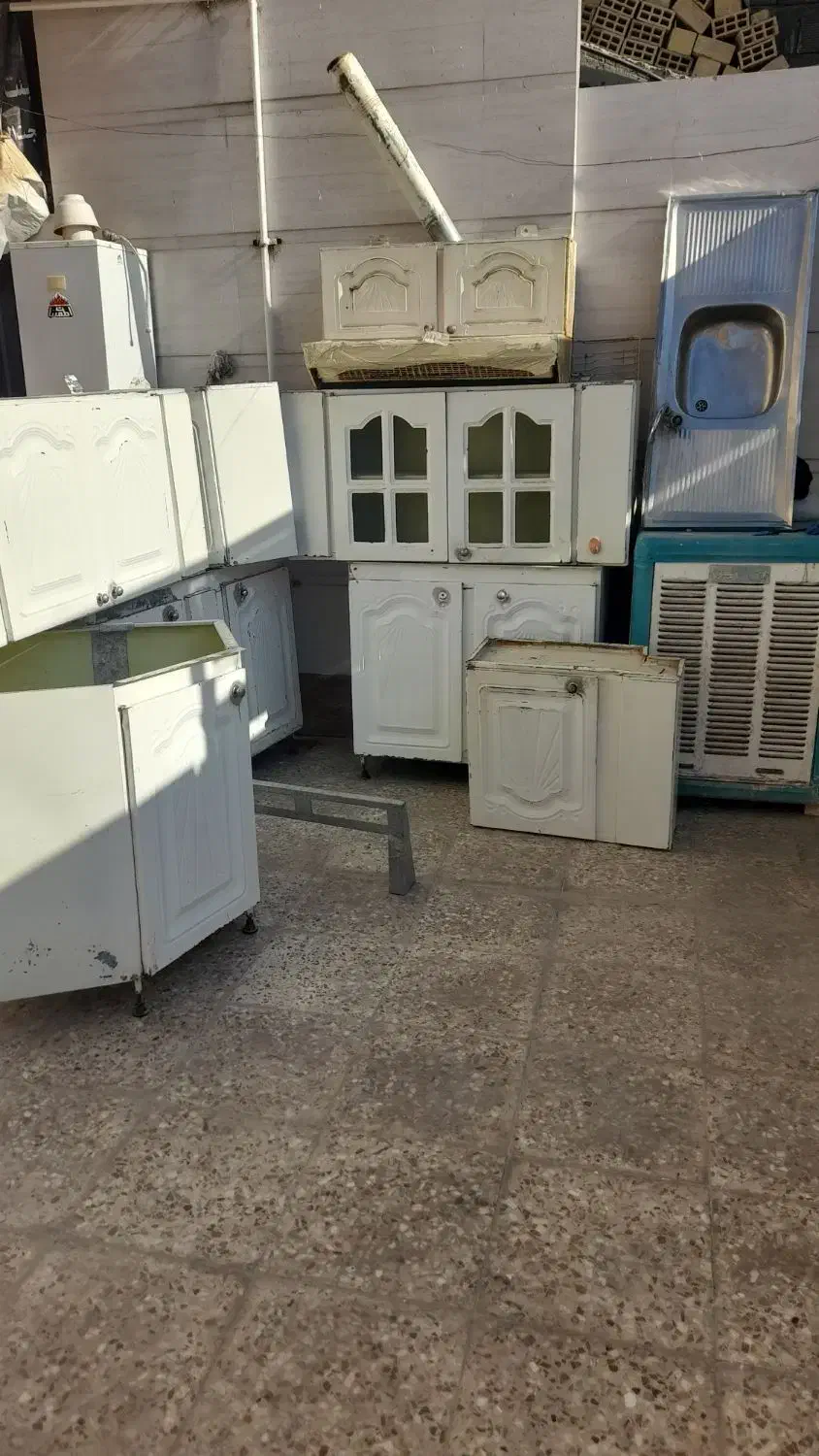 کابینت دسته دوم فروشی|آبچکان و نظمدهنده ظروف|ایذه, |دیوار