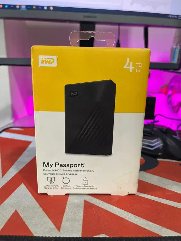 WD My Passport 4TB|قطعات و لوازم جانبی رایانه|تهران, حافظیه|دیوار