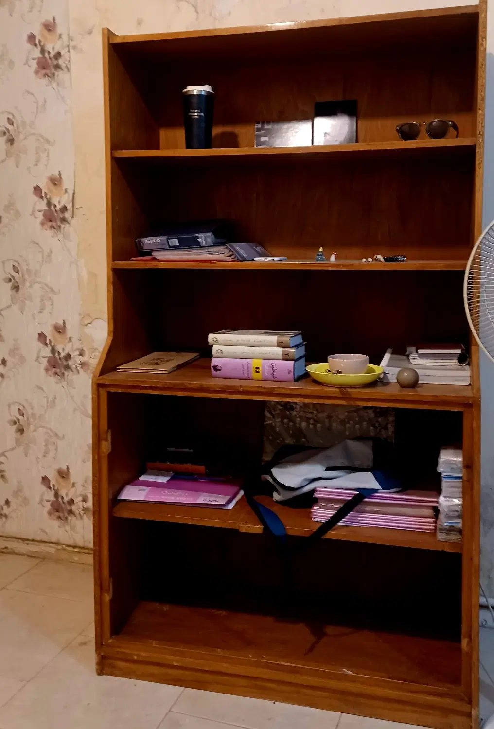 کتابخانه مستحکم و بزرگ چوبی|کتابخانه، شلف، قفسههای دیواری|تهران, تهرانسر شرقی|دیوار