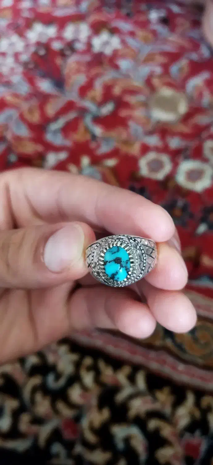 انگشتر نقره دستساز|جواهرات|دهدشت, |دیوار