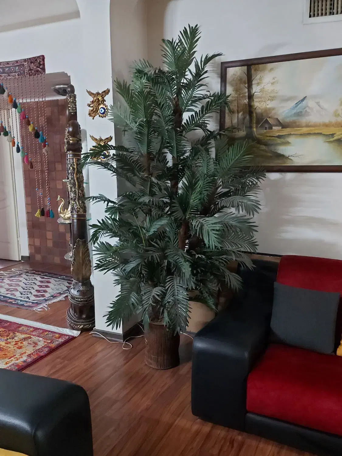 درخت مصنوعی خارجی|گل مصنوعی|شیراز, فرهنگ شهر|دیوار