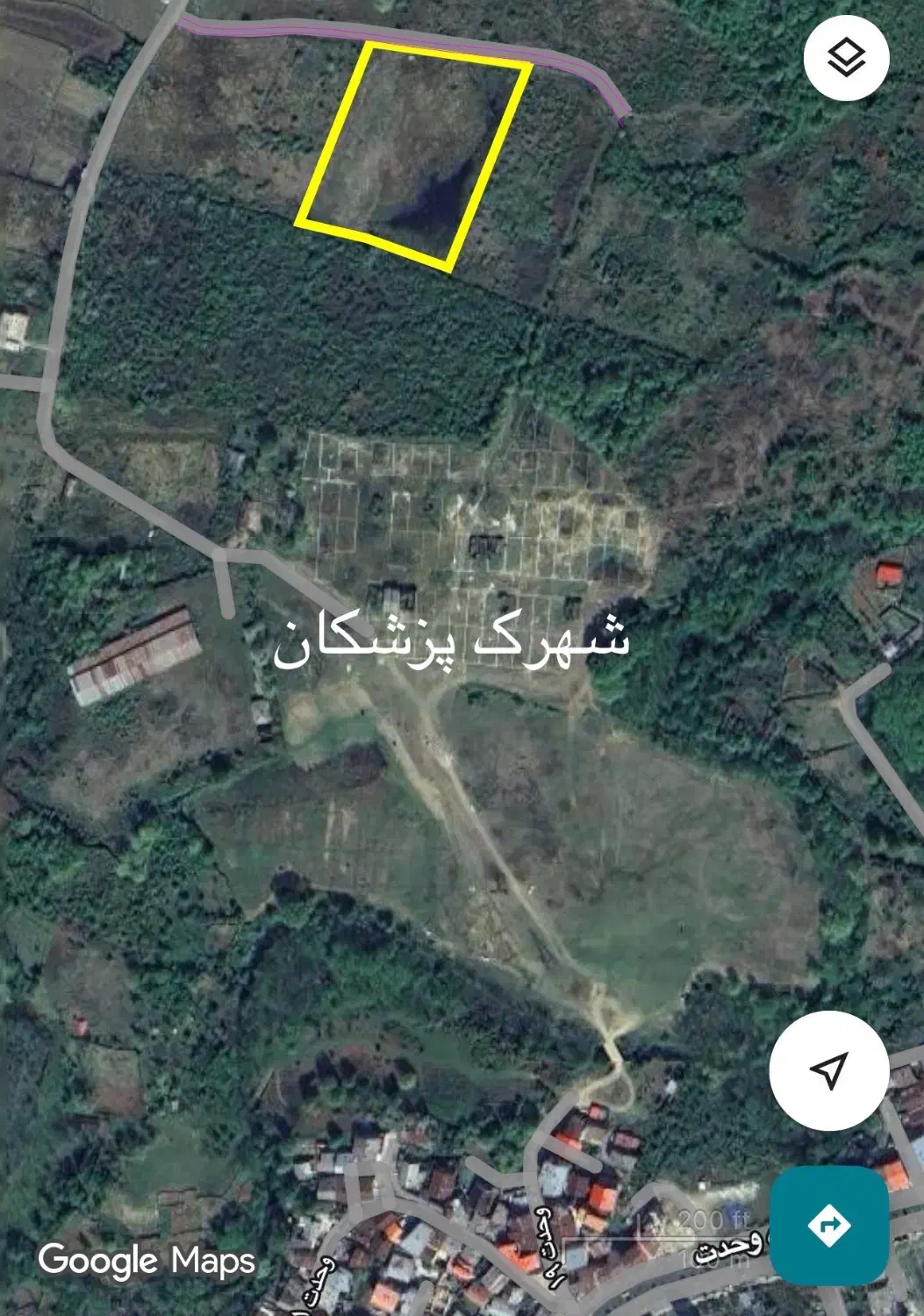 زمین شهرکی با سند و سیماک|فروش زمین و ملک کلنگی|لاهیجان, بازکیاگوراب|دیوار