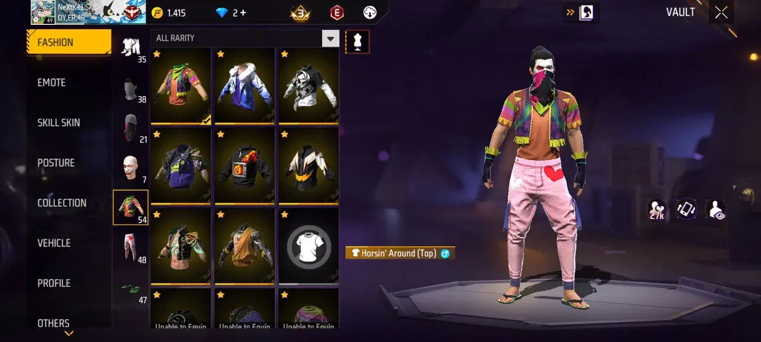 اکانت فری فایر عالی|کنسول، بازی ویدئویی و آنلاین|میانه, |دیوار