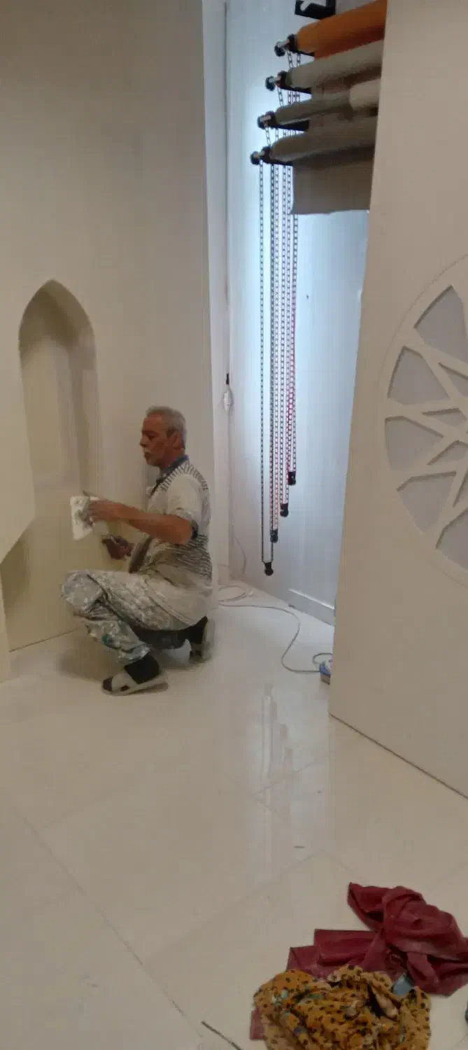 نقاش ساختمان،کاغذ دیواری،ماربل،ترموپایین ترین قیمت|خدمات پیشه و مهارت|اردبیل, |دیوار