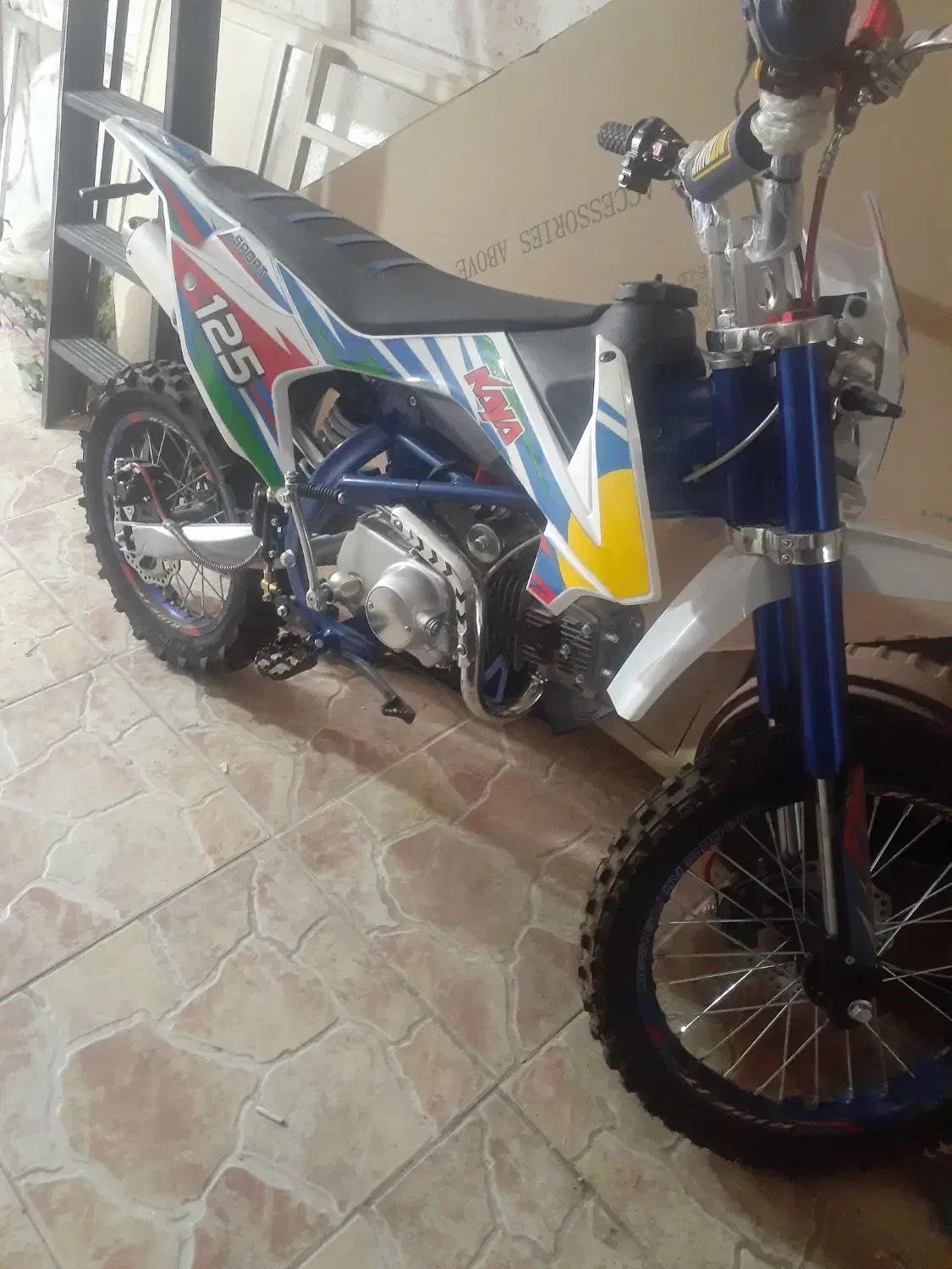 موتور مینی کراس ۱۲۵ سی سی|موتورسیکلت|اصفهان, جاوان|دیوار