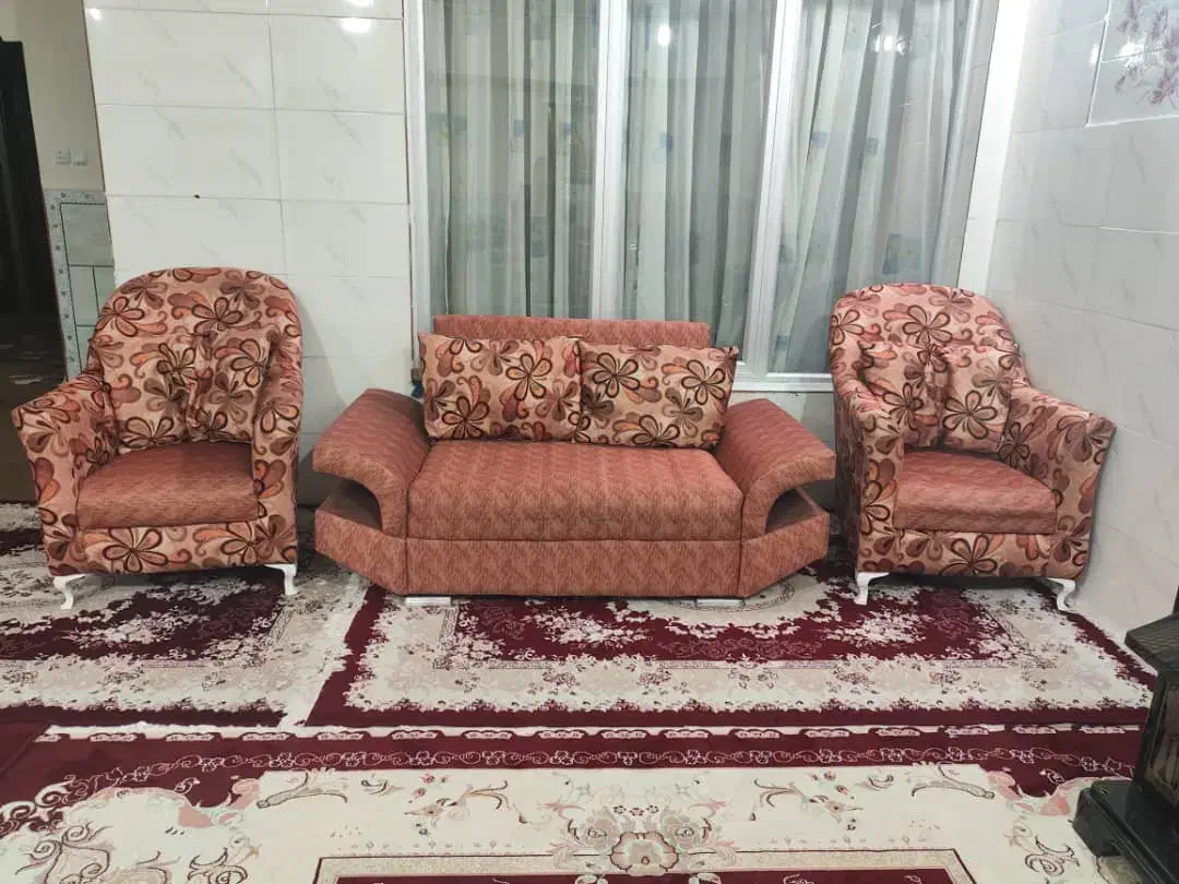 مبل چهار نفره|مبلمان خانگی و میز عسلی|فلاورجان, |دیوار