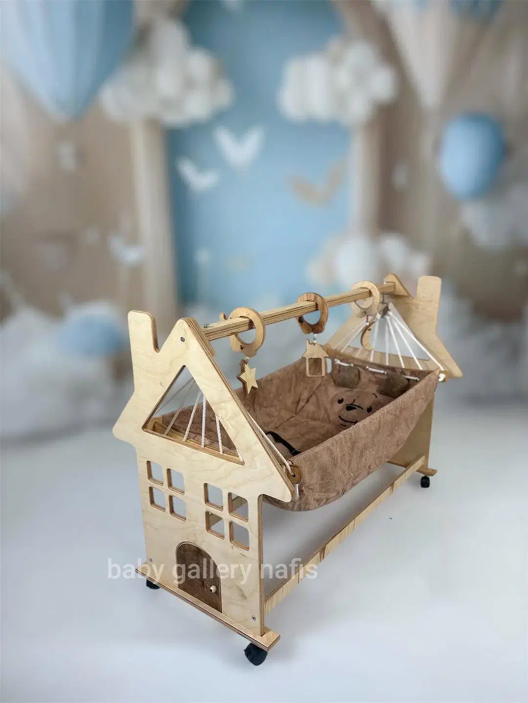 گهواره سنتی مدل دلتا تخت کنار مادر مدل دلتا|تخت و صندلی بچه|تبریز, |دیوار