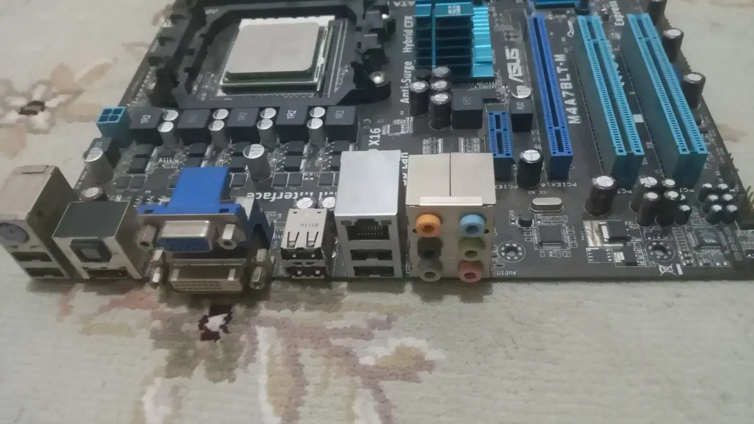 باندل ddr3 مادربرد ایسوس با cpu 4هسته|قطعات و لوازم جانبی رایانه|شهریار, شهریار|دیوار