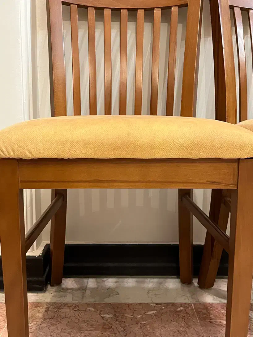 ۲ عدد صندلی قهوه ای-خردلی|صندلی و نیمکت|تهران, سازمان برنامه جنوبی|دیوار