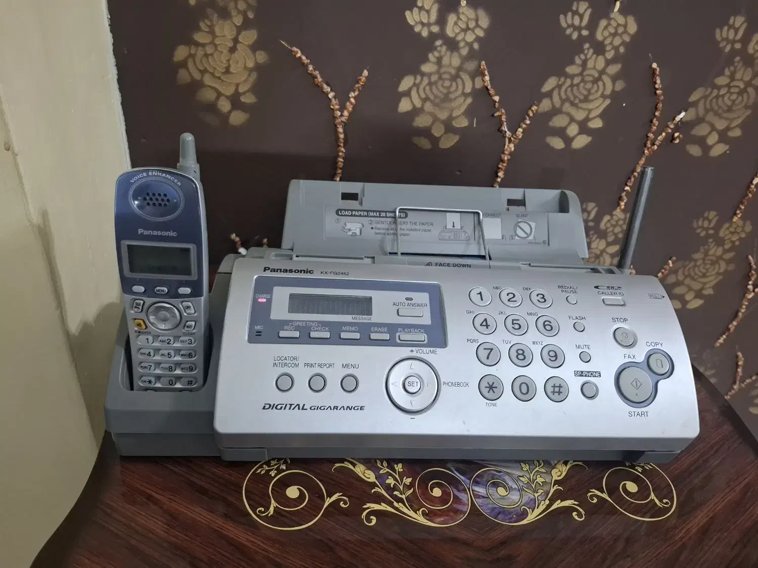تلفن فکس کپی  منشی دار پاناسونیک در حد|پرینتر، اسکنر، کپی، فکس|شاهین‌شهر, دهخدا|دیوار