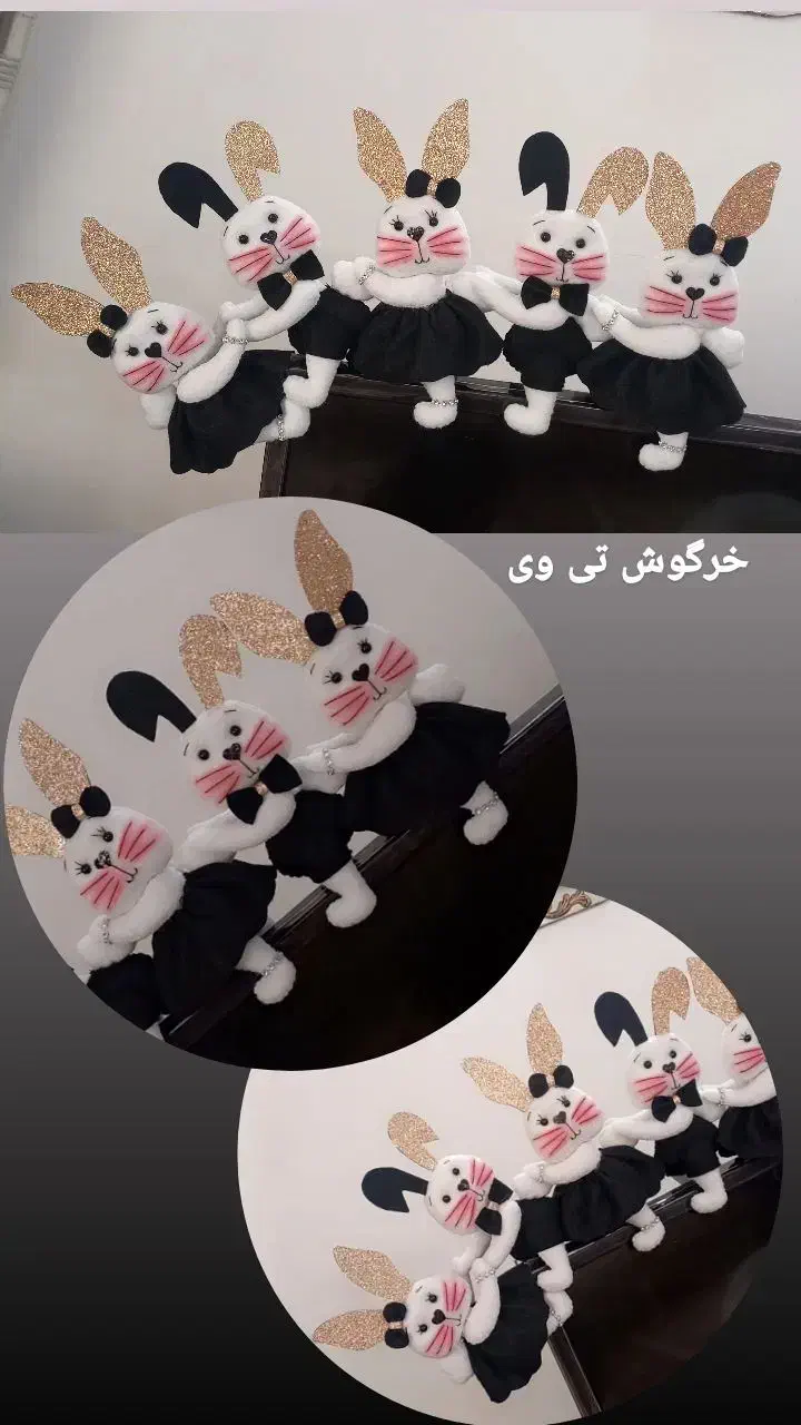 ریسه خرگوش تی وی|صنایع دستی و سایر لوازم تزئینی|اصفهان, امیرعرب|دیوار